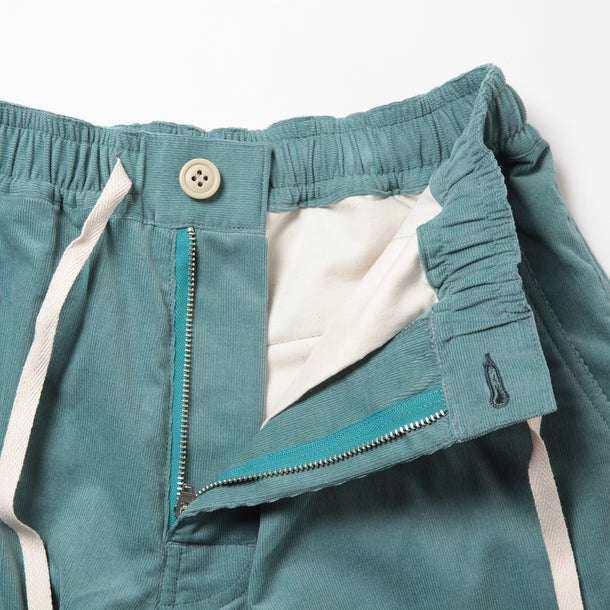 RELAX SHORTS II (CORDUROY) - SEA GREEN