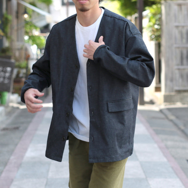 ジャケットその他 IONSEOUL Loose Fit Cardigan Shinzone（シンゾーン）】SHEER KNIT CARDIGAN