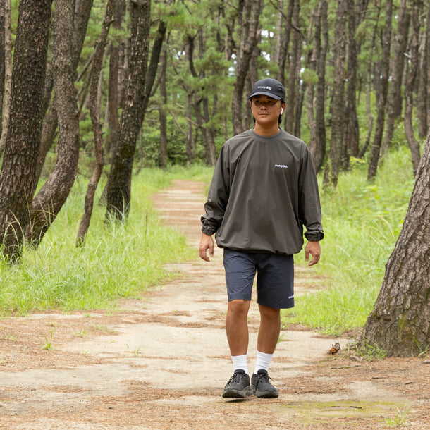 CORDURA 4WAY STRECH L/S ACTIVE P/O - CHARCOAL