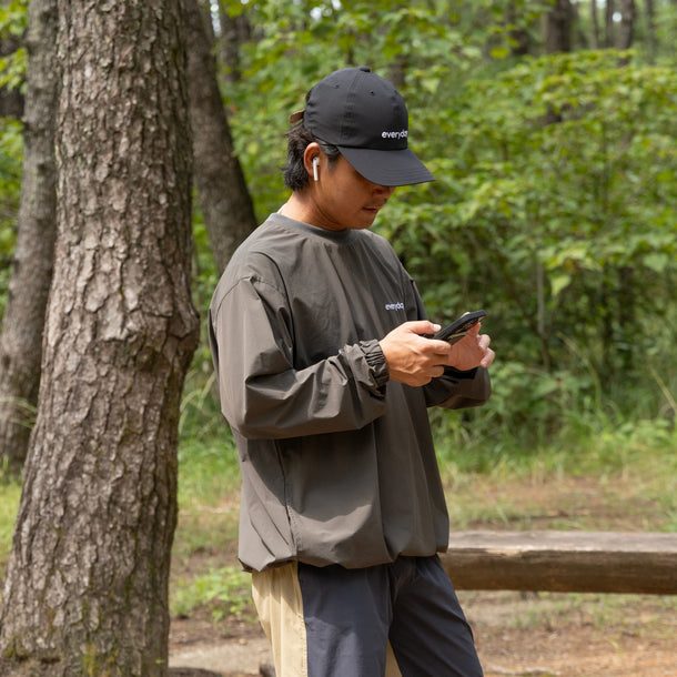 CORDURA 4WAY STRECH L/S ACTIVE P/O - CHARCOAL