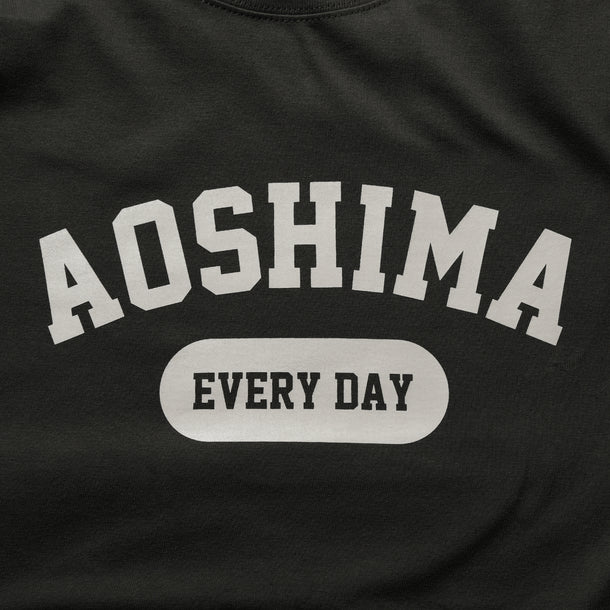 AOSHIMA EVERY DAY L/S T-SHIRTS - BLACK