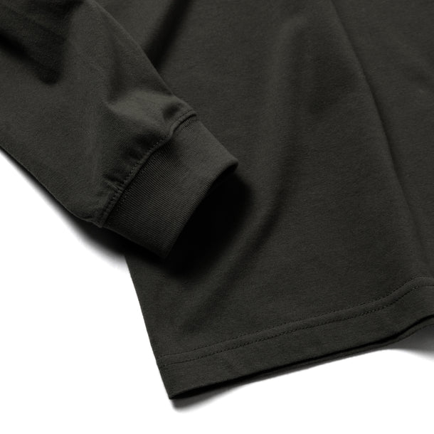 AOSHIMA EVERY DAY L/S T-SHIRTS - BLACK