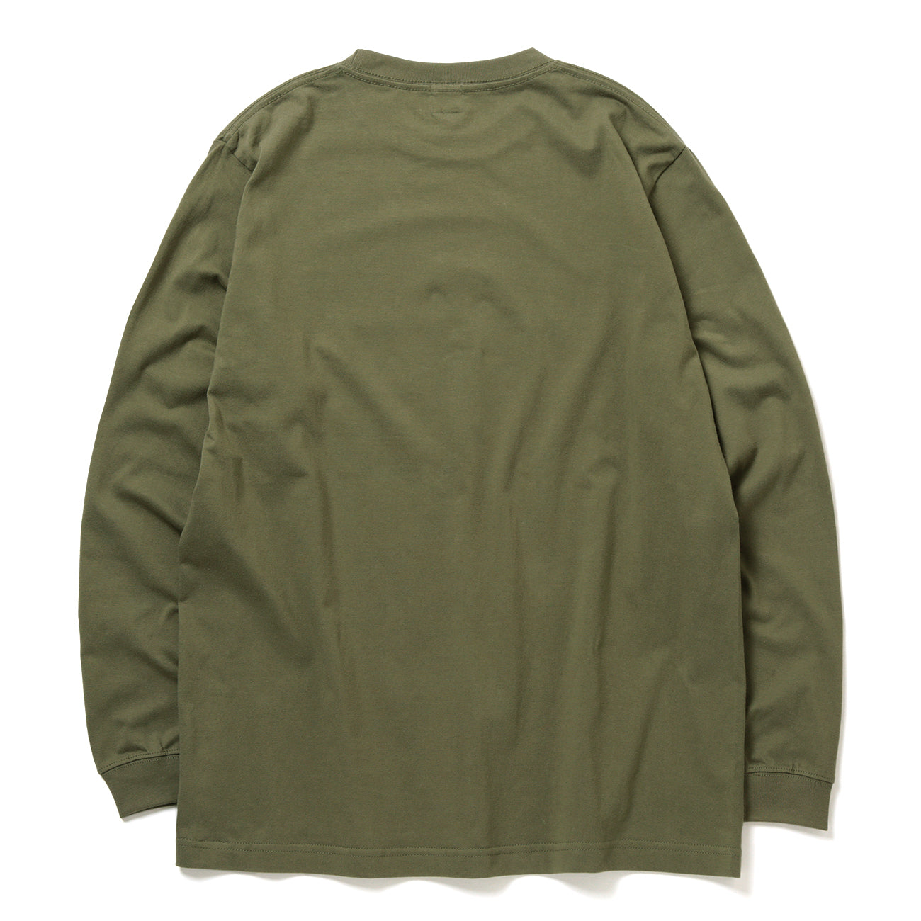 AOSHIMA EVERY DAY L/S T-SHIRTS - LT OLIVE