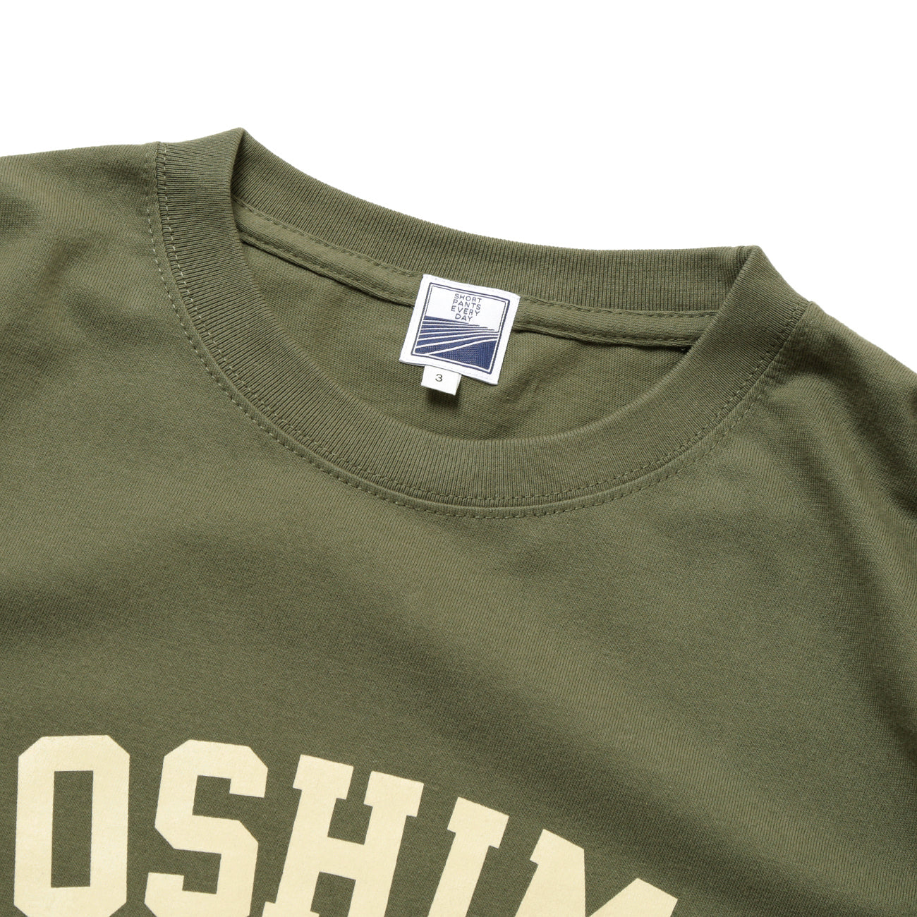 AOSHIMA EVERY DAY L/S T-SHIRTS - LT OLIVE