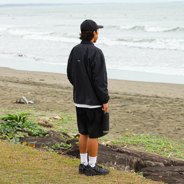 COACH JACKET - BLACK | Short pants every day COACH JACKET - BLACK | Short pants every day