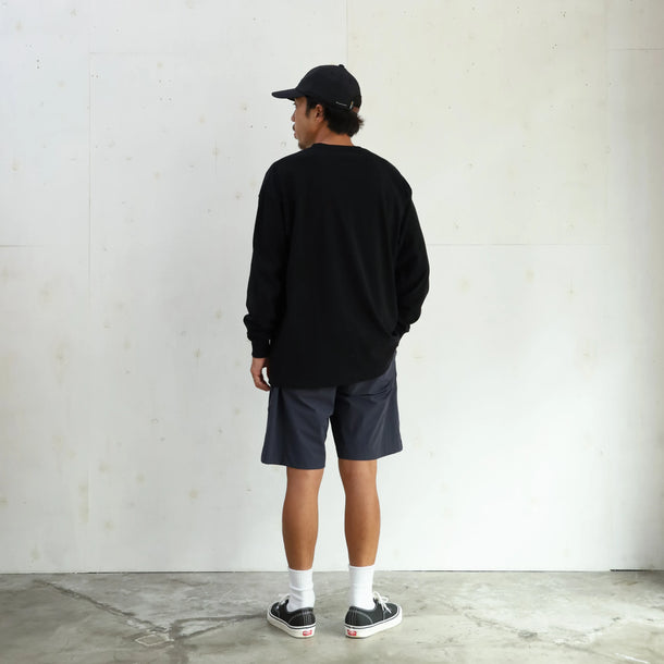 everyday HEAVY WEIGHT L/S T-SHIRTS - BLACK