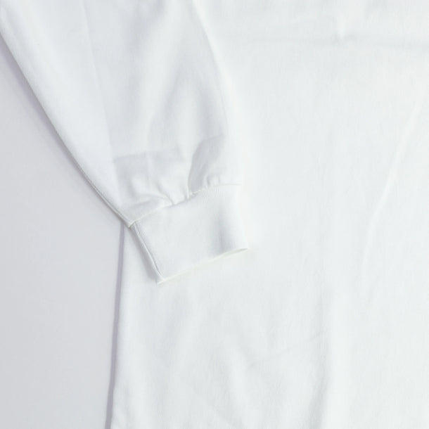 everyday HEAVY WEIGHT L/S T-SHIRTS - WHITE