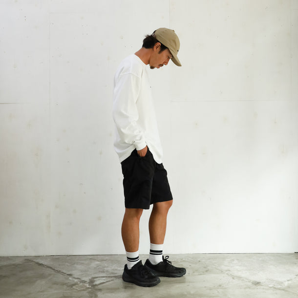 everyday HEAVY WEIGHT L/S T-SHIRTS - WHITE