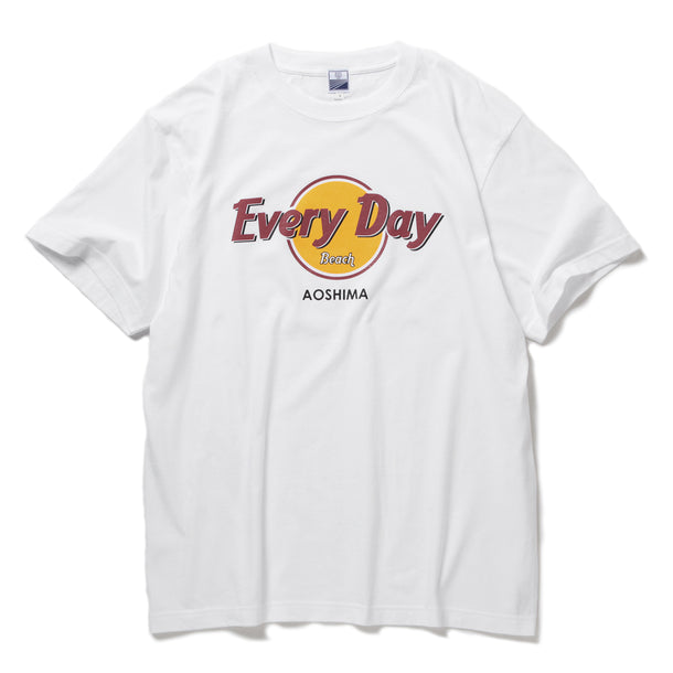 Beach Every Day - WHITE