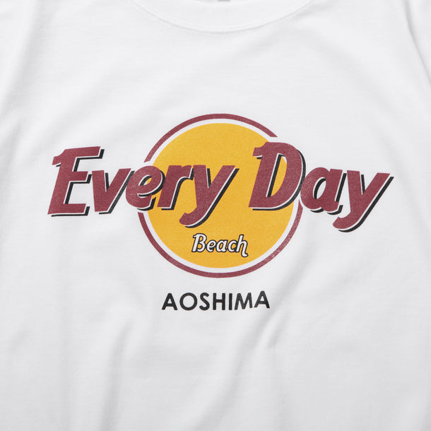 Beach Every Day - WHITE