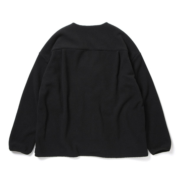 LOOSE CARDIGAN L/S W/PKT (THERMAL PRO) - BLACK