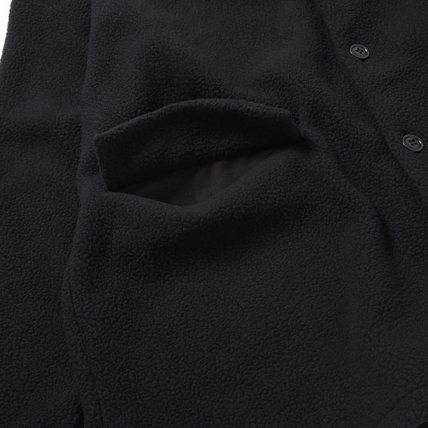 LOOSE CARDIGAN L/S W/PKT (THERMAL PRO) - BLACK