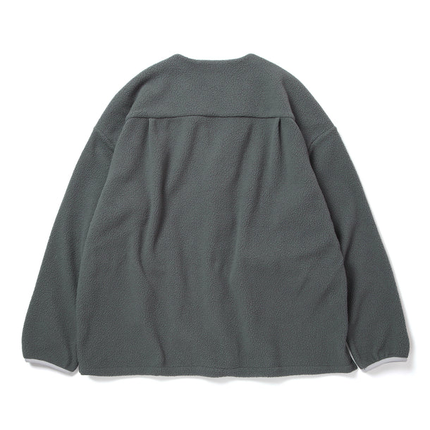 LOOSE CARDIGAN L/S W/PKT (THERMAL PRO) - CHARCOAL