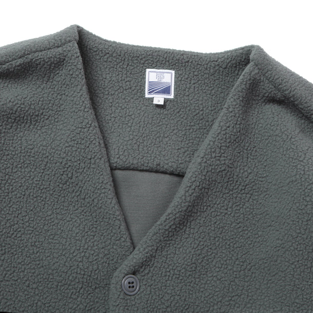 LOOSE CARDIGAN L/S W/PKT (THERMAL PRO) - CHARCOAL