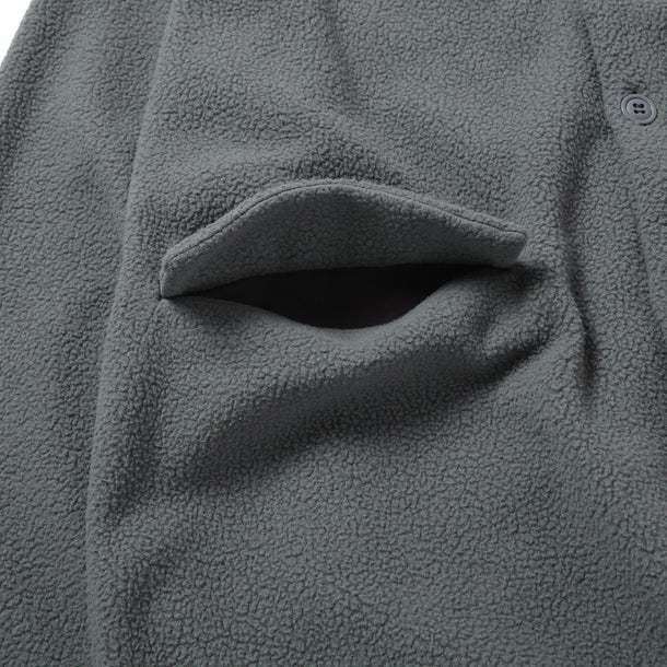 LOOSE CARDIGAN L/S W/PKT (THERMAL PRO) - CHARCOAL