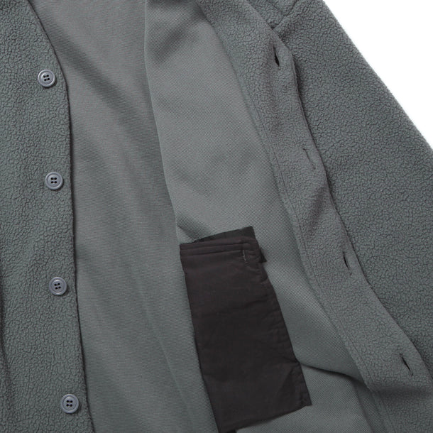 LOOSE CARDIGAN L/S W/PKT (THERMAL PRO) - CHARCOAL