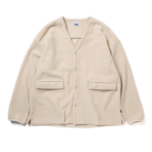 LOOSE CARDIGAN L/S W/PKT (THERMAL PRO) - NATURAL