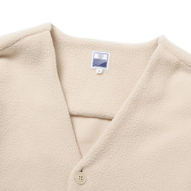 LOOSE CARDIGAN L/S W/PKT (THERMAL PRO) - NATURAL