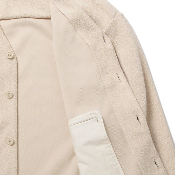 LOOSE CARDIGAN L/S W/PKT (THERMAL PRO) - NATURAL