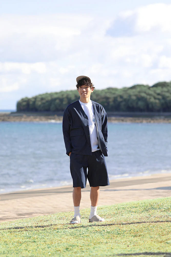 RELAX SHORTS Ⅱ (DENIM) - INDIGO