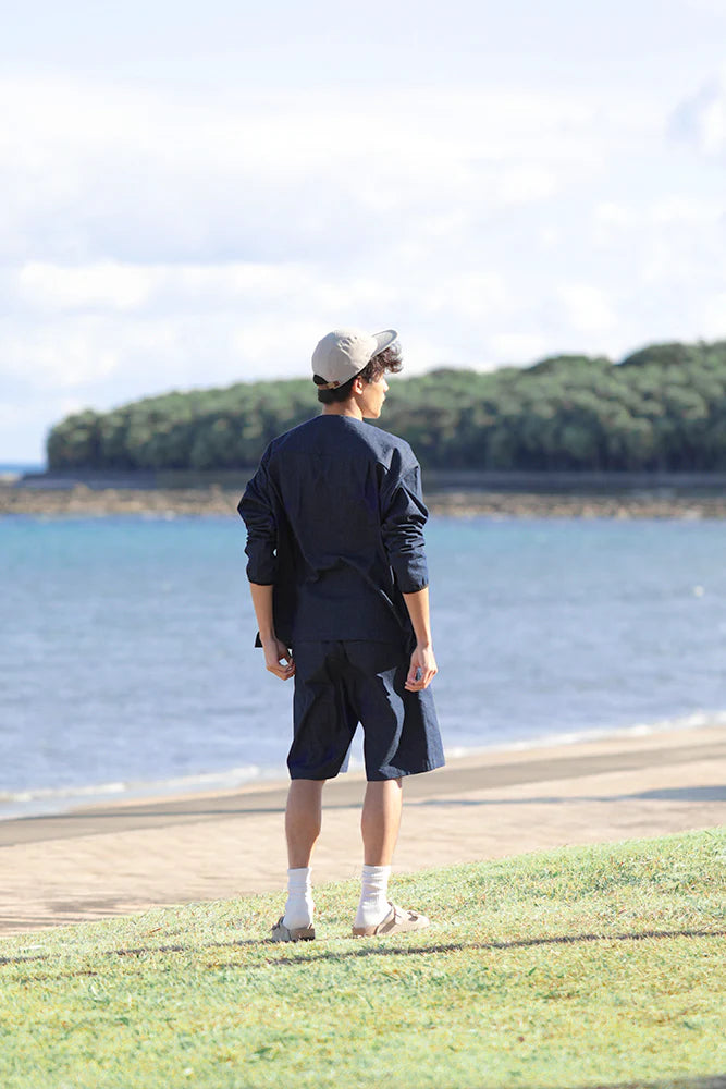 RELAX SHORTS Ⅱ (DENIM) - INDIGO