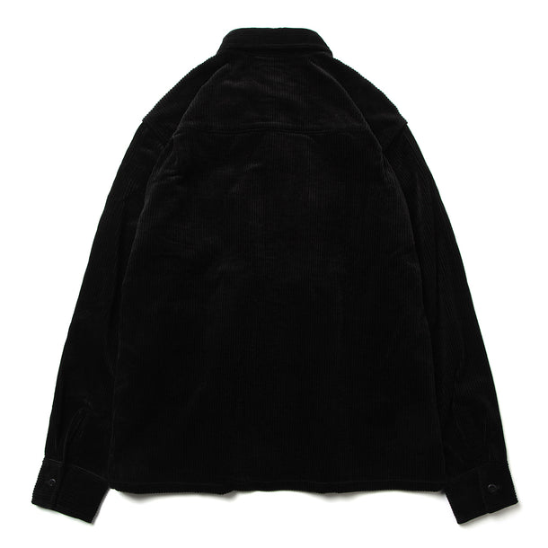 SD SHIRTS (CORDUROY) - BLACK