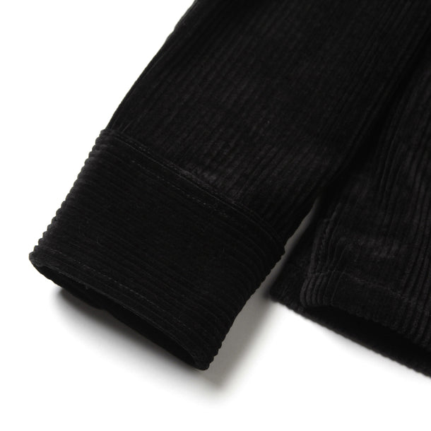 SD SHIRTS (CORDUROY) - BLACK