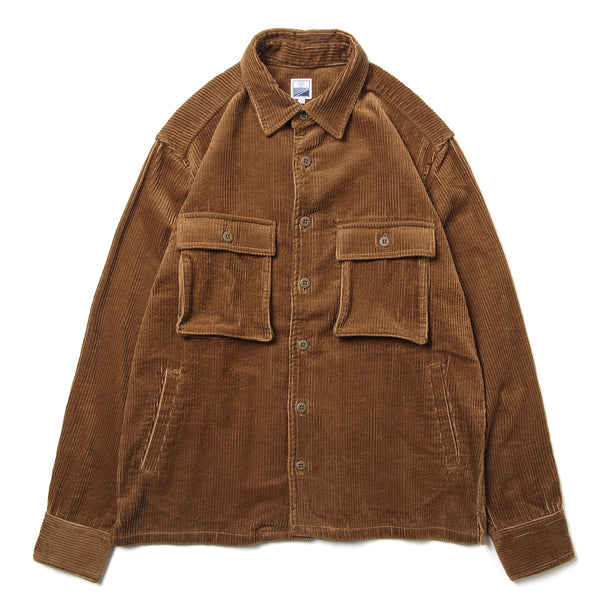SD SHIRTS (CORDUROY) - BROWN