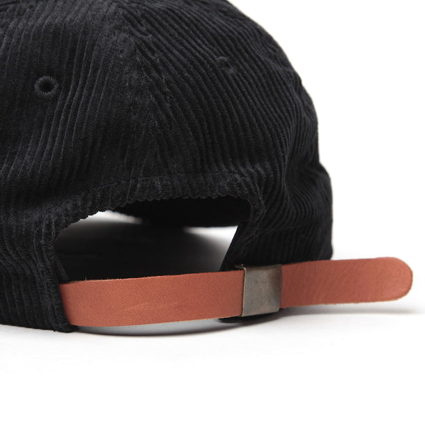 KED CAP (CORDUROY) - BLACK