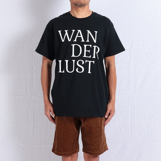 WANDERLUST S/S T-Shirts BLACK