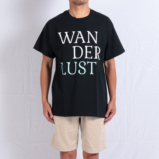 WANDERLUST S/S T-Shirts BLACK