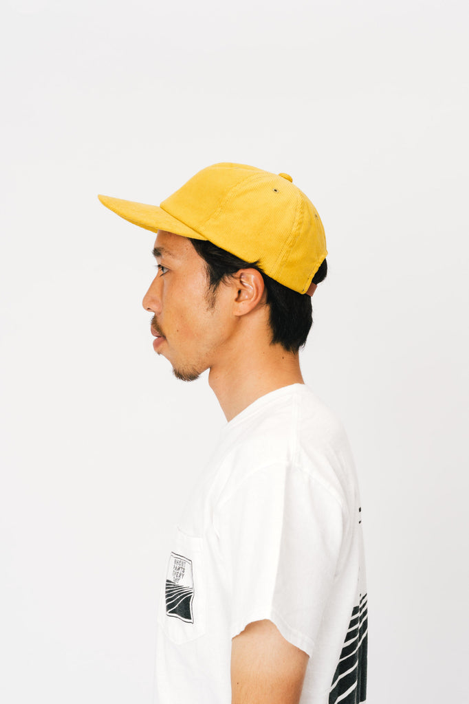 KED CAP SUMMER CORDUROY MUSTARD