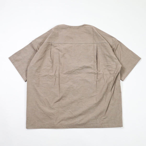 LOOSE CARDIGAN S/S GRAY