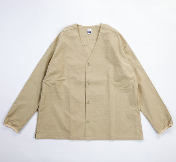 LOOSE CARDIGAN L/S BEIGE