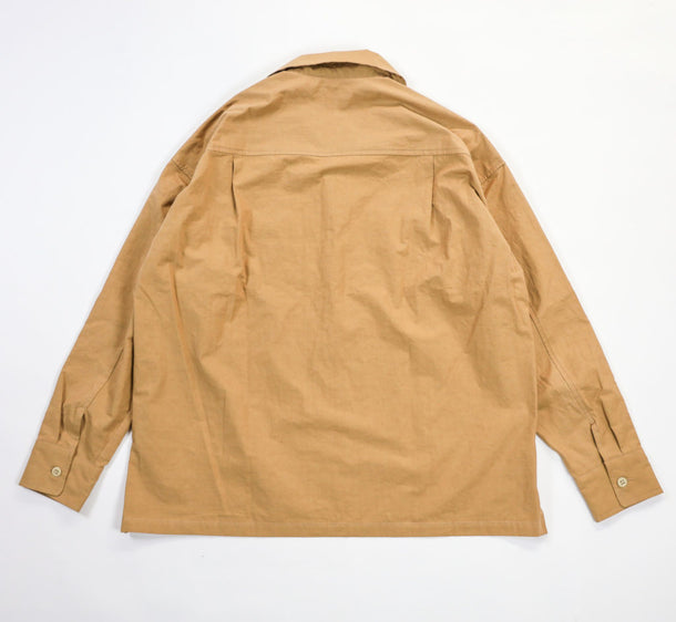 LOOSE SHIRTS L/S D.BEIGE