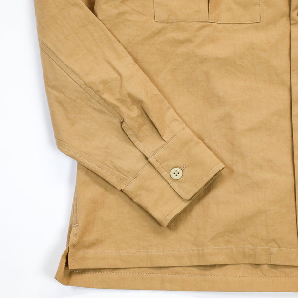 LOOSE SHIRTS L/S D.BEIGE