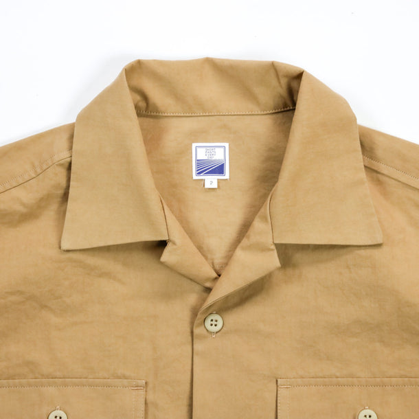 LOOSE SHIRTS L/S D.BEIGE