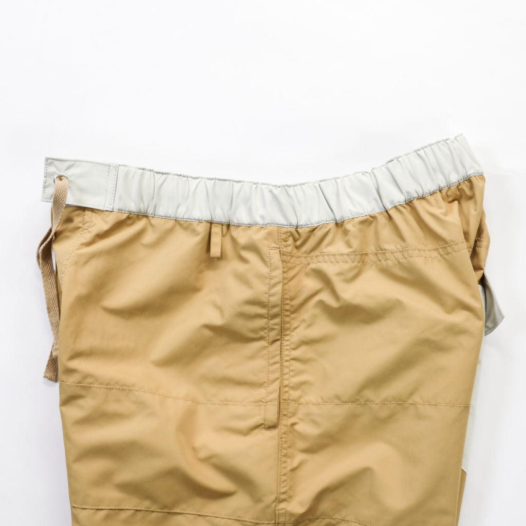 BOARD SHORTS 3LINE BEIGE×GRAY