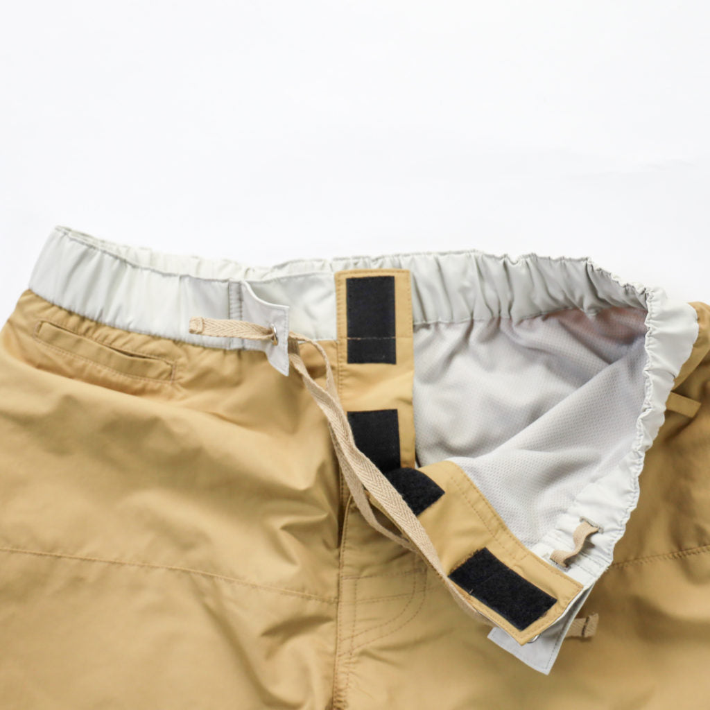 BOARD SHORTS 3LINE BEIGE×GRAY