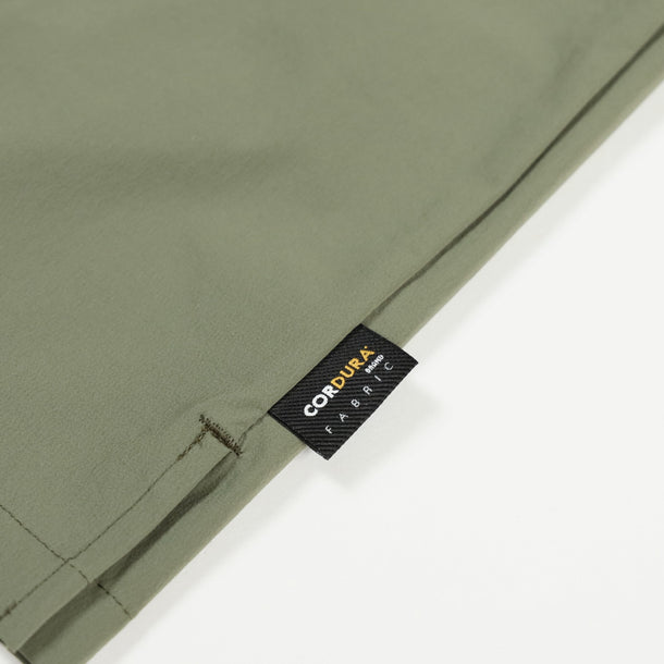 LOOSE CARDIGAN S/S STRETCH KHAKI