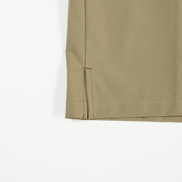 LOOSE CARDIGAN S/S STRETCH BEIGE