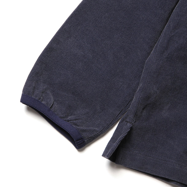 LOOSE CARDIGAN L/S W/PKT (CORDUROY) - NAVY