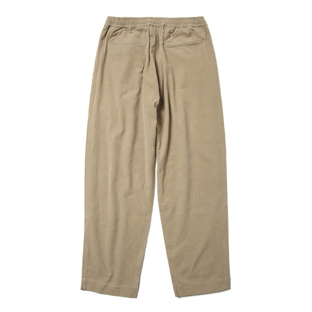 2P WIDE PANTS (CORDUROY) - BEIGE