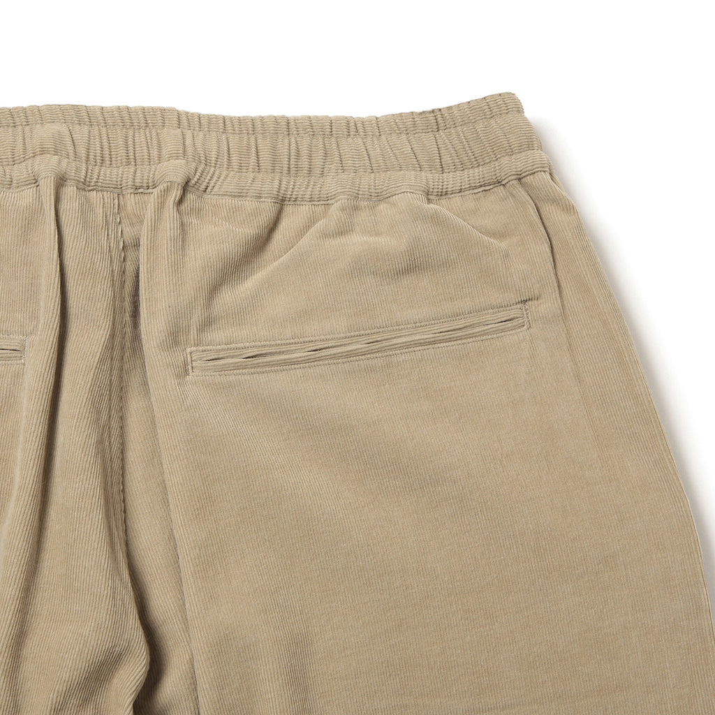 2P WIDE PANTS (CORDUROY) - BEIGE