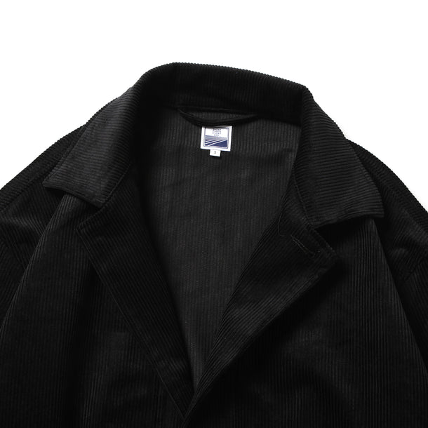 KED JACKET (CORDUROY) - BLACK | Short pants every day
