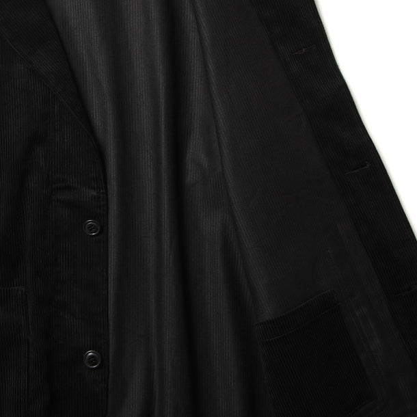 KED JACKET (CORDUROY) - BLACK