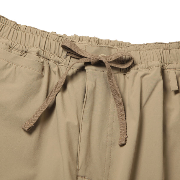 TRAVEL PANTS STRETCH BEIGE | Short pants every day