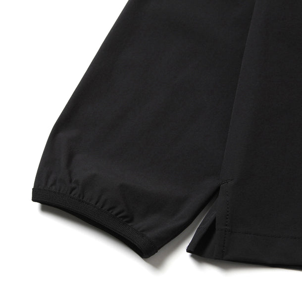 LOOSE CARDIGAN L/S W/PKT STRETCH BLACK