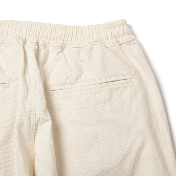 2P WIDE PANTS (CORDUROY) - NATURAL