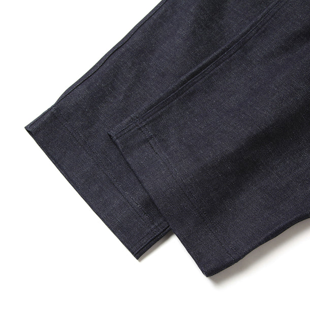 2P WIDE PANTS (STRECH DENIM) - INDIGO